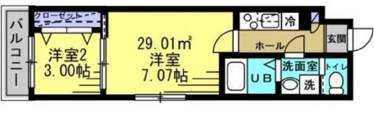 AJ草加新田の間取り