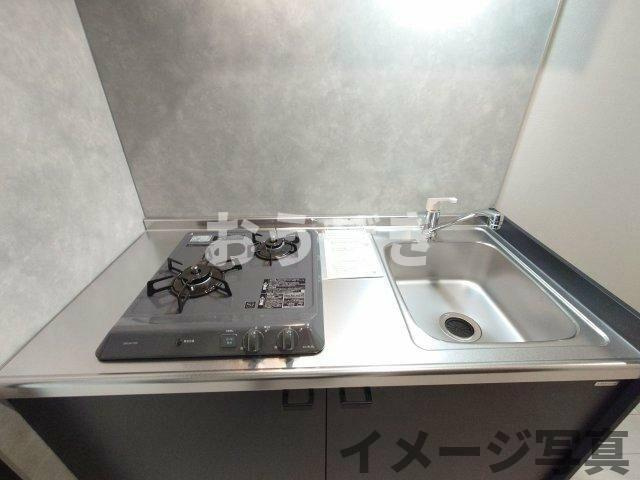 （仮称）キャメル梅島２Ｂのキッチン