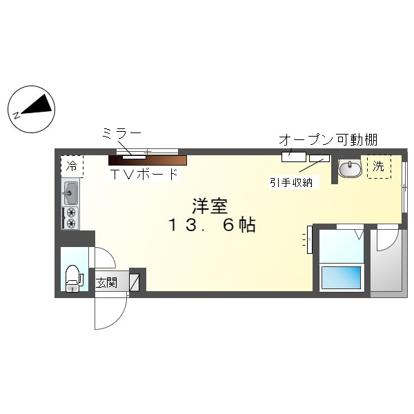 パルティールの間取り|間取り