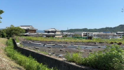 姫路市香寺町田野の売地の外観