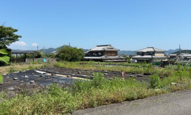 姫路市香寺町田野の売地の外観