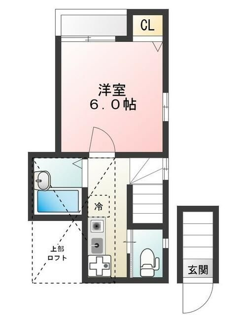 Ｇｌａｎｚ王子ＷＥＳＴの間取り
