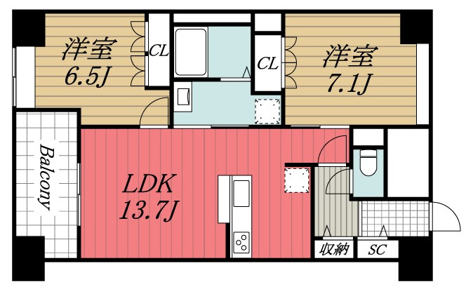 【間取り】