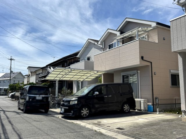 神戸市西区宮下1丁目戸建の前面道路含む現地写真