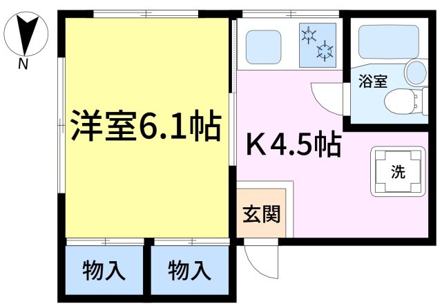 ＯＫビルⅡの間取り