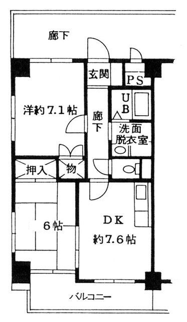 コテ・ド・リベールの間取り|間取りです。