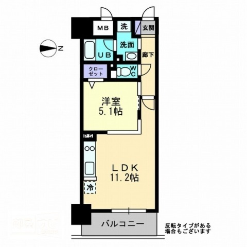 アルファレガロ西古松の間取り