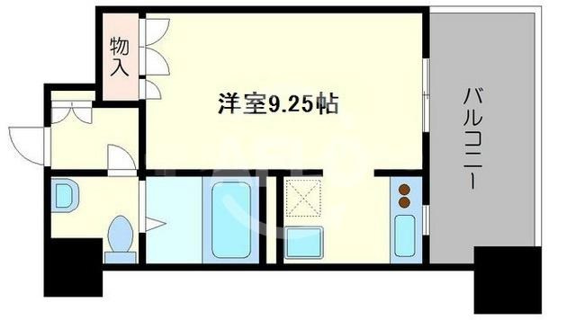 ルネ日本橋アネーロの間取り|ルネ日本橋アネーロ　使い勝手のよい間取り