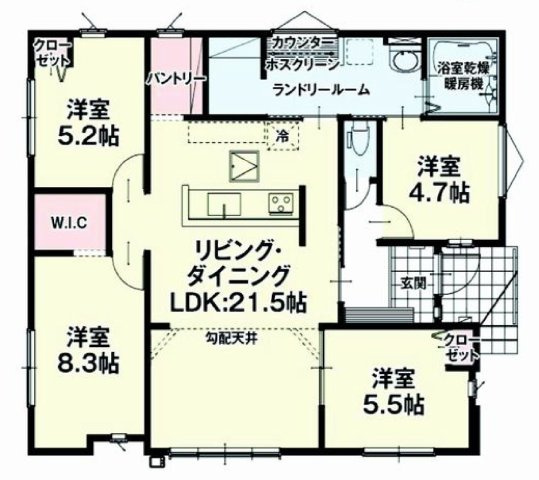 リガーレ前橋市国領町7期　2号棟