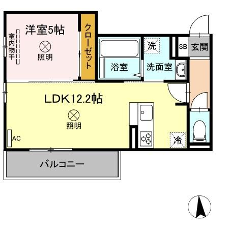クラヴィエの間取り