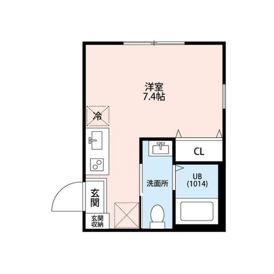 【間取り】 | ラフィーネ西谷Ｂ