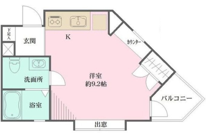 ＡＳＡＤＡ　ＨＯＵＳＥの間取り|間取りです。