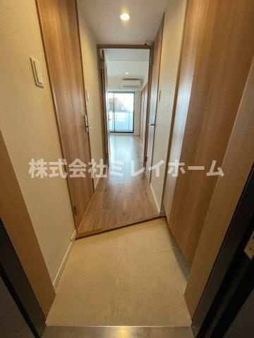 レスピール羽田の玄関