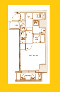 【間取り】 | ＳＨＯＫＥＮ　Ｒｅｓｉｄｅｎｃｅ横浜伊勢町