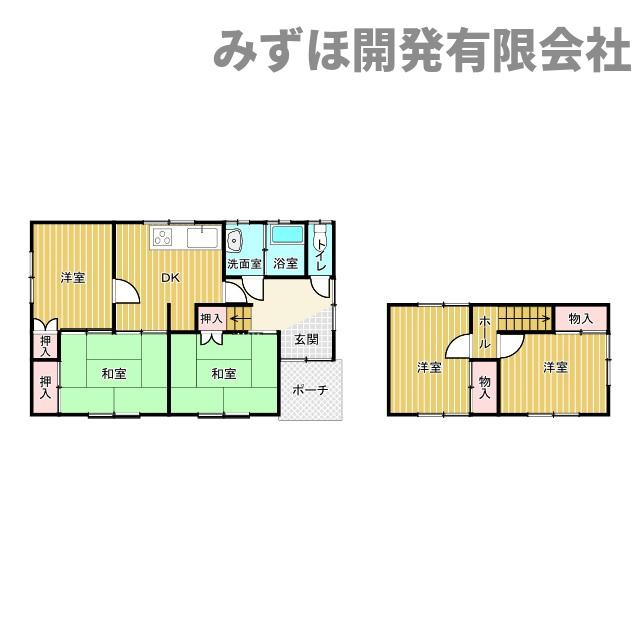 山形市大字沼木字新田121番地233の間取り