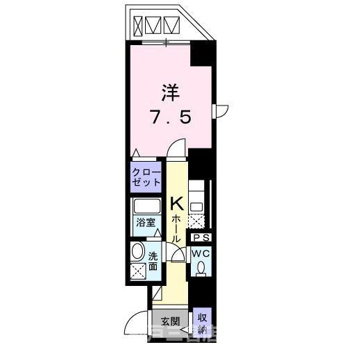 アシストみなと元町の間取り