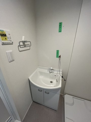 【洗面所】 | ハーモニーテラス北小岩ⅩⅧ | 脱衣スペースもあります