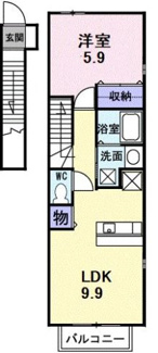 【間取り】 | サニーレジデンスⅡ