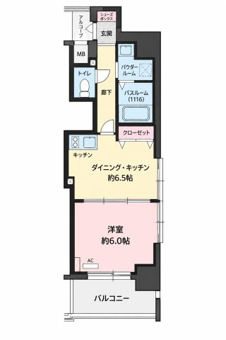 エステムプラザ名古屋駅前プライムタワーの間取り