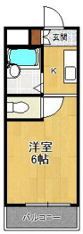 アーバンハイツテラモトの間取り