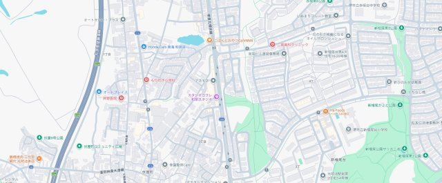 堺市南区新檜尾台　第2期　新築一戸建ての地図