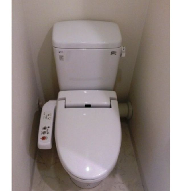 シンシティー町屋のトイレ|シンプルで使いやすいトイレです