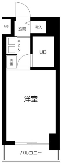 【間取り】 | スカイコート下高井戸