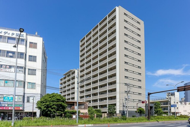 コスモシティガーデンズ東京ＥＡＳＴの外観|「亀有」駅徒歩５分！平成１８年築・宅配ボックス付き大規模マンション、コスモシティガーデンズ東京ＥＡＳＴは即日現地案内可能となっておりますので、お気軽にお問い合わせください！