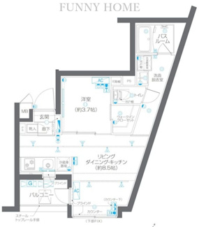 【間取り】 | ZOOM碑文谷 