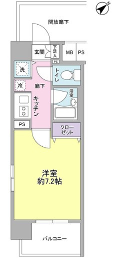 【間取り】 | サンピエス河田町