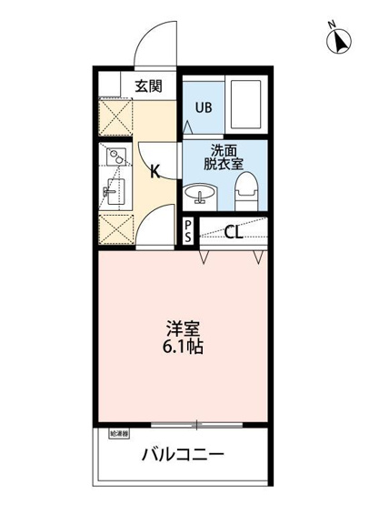 【間取り】 | ＭＴレジデンス立場 | 1Kの間取りです！