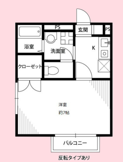 アムールⅡTAKASHINの間取り
