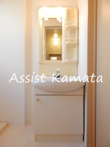 ミモザ蒲田の独立洗面台