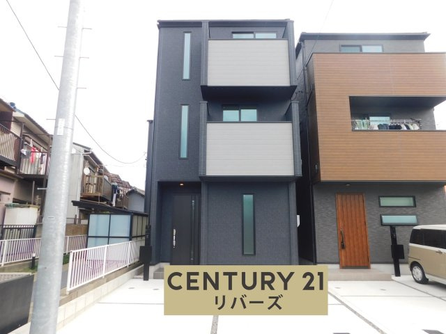 名古屋市中村区大正町１丁目の新築一戸建の外観|☆名古屋駅アクセス良好☆　　新価格！　いつでも見学できます♪（お問合せ当日、平日、水曜、夜間でもＯＫ）　駐車並列２台ＯＫ！　床暖房・食洗機完備！　買い物施設・教育施設徒歩１０分圏内♪