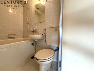 水洗トイレです！