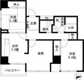 エクセル東陽の間取り