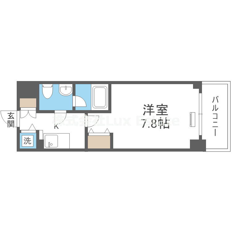 アーデン京町堀ウエストの間取り