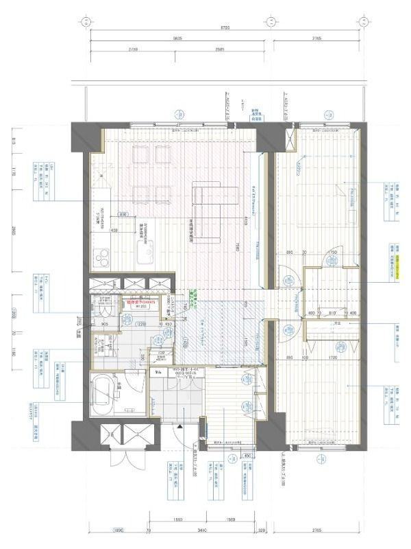 ファミール西新宿の間取り