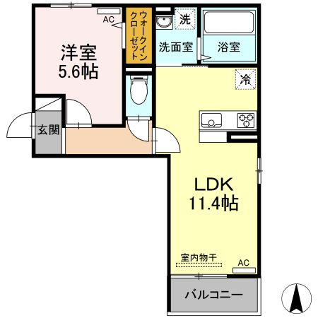 ボナールの間取り