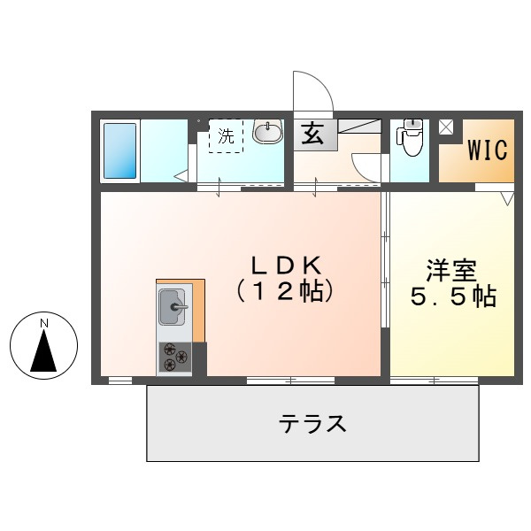 グランメリー児島小川の間取り