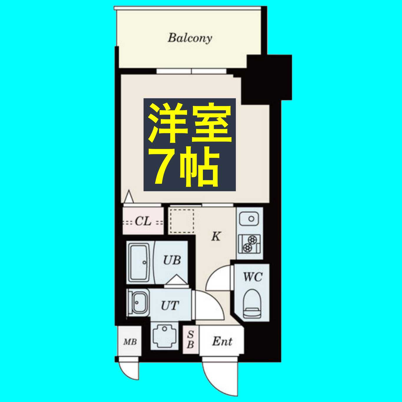 S-RESIDENCE浄心Eastの間取り