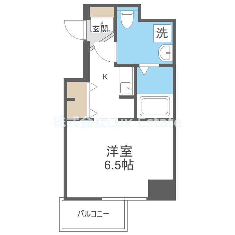 エスライズ御堂筋本町の間取り