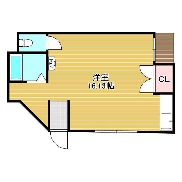 いほりコーポの間取り