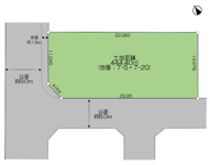 木更津市請西東　第一種中高層住居専用地域　売地の画像