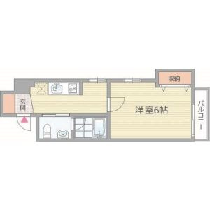 【間取り】 | 東小橋Ⅱ番館