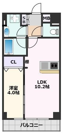 【間取り】 | シャトー吉富