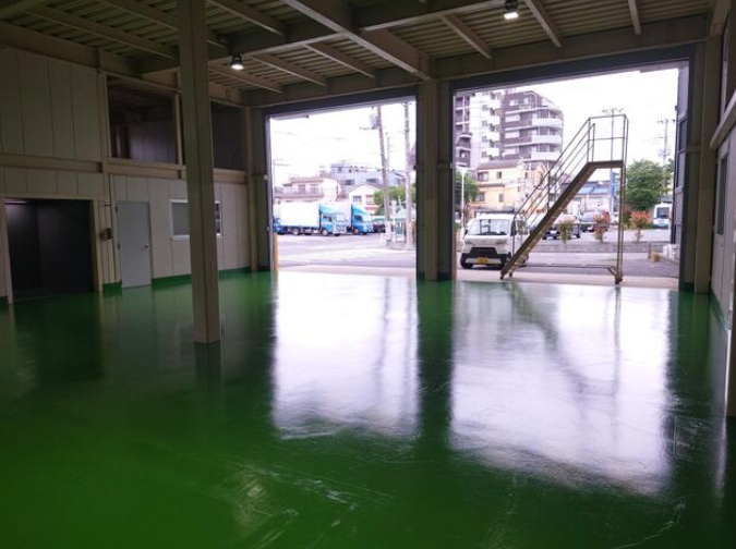 江戸川区新堀２丁目の倉庫の内装