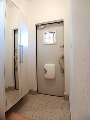クレードルⅡの玄関|毎日通る玄関はこちらです