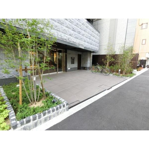 プレサンスOSAKA DOMECITYビーツのエントランス