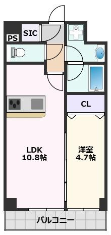 【間取り】 | シャトー吉富